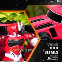 Tobot V GD LEON ROVER Red Car Transforming Robot Vehicle Action Toy 7.7″