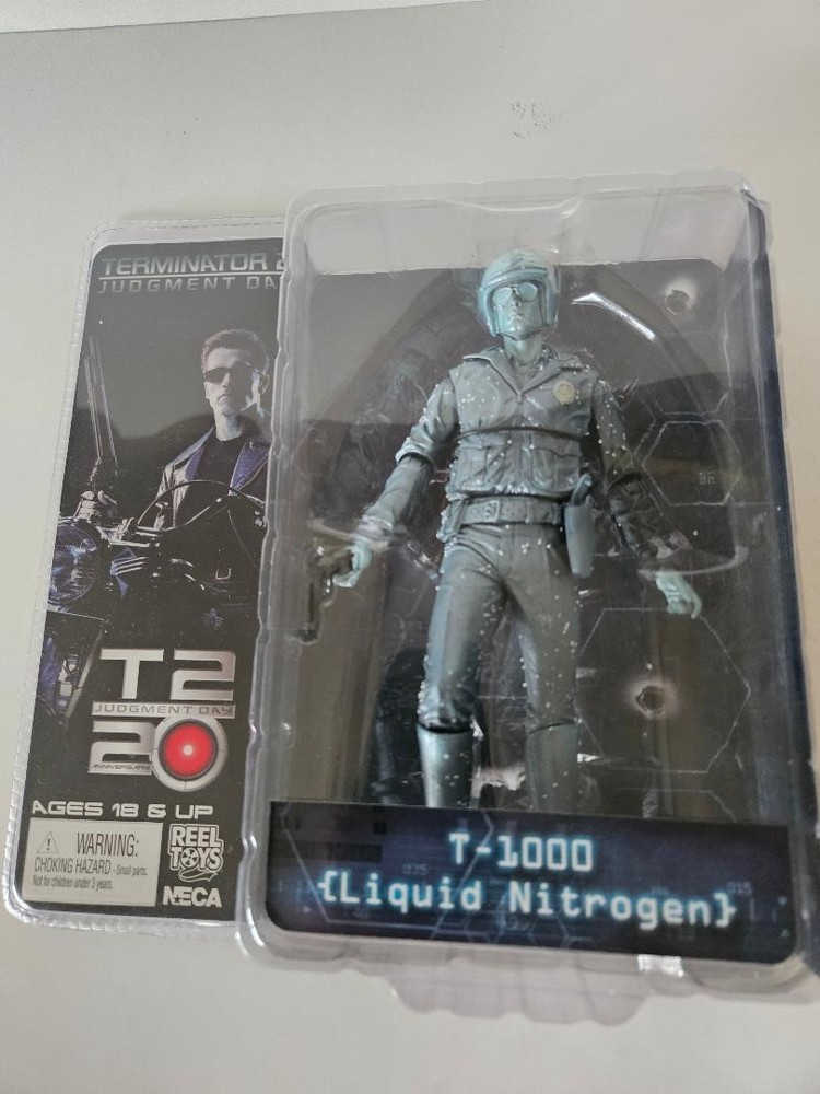 Terminator 2 NECA Reel Toys T-1000 Liquid Nitrogen Action Figure – NEW