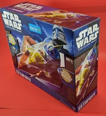 Star Wars 3.75″ Clone Wars Kit Fisto’s Jedi Starfighter TCW Walmart New Complete