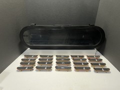 Tech Deck • Wall Display Carry Case & Lot of 20 Fingerboard Skateboards