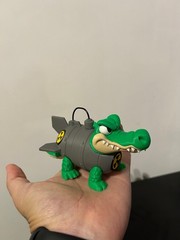 Bombardiro Crocodilo – Articulated Italian Brainrot Figurine Toy Kids & Adults