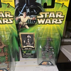 Free Shipping=SET/6 Disney@ Star Tours=G2-9T @RX-24 @WEG-16 @R4-M9 @DL-X2 @R3-D3