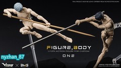 VTOYS X BMS 1:12 Male Anime Flexible Doll 6″ Action Figure Jointed Body w/ Head