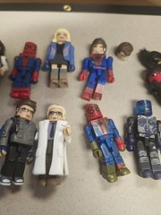 The Amazing Spider-Man MiniMates Lot Peter Parker Gwen Stacy LizardElectro LOOSE