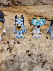 Bluey and Friends Family Figures Lot Mixed Character