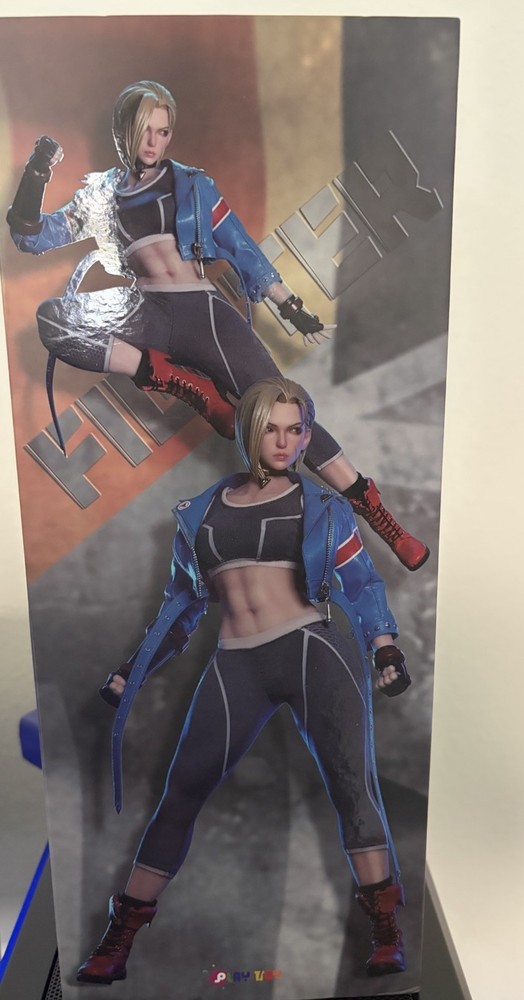 Play Toy 1/6 P027 Street Fighter Cammy Silicone Action Figure US Seller