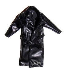 Mezco One:12 The Crow – WEATHERED TATTERED OVERCOAT 1/12 Scale Soft Goods