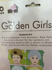 The Golden Girls Dorothy Zbornak 3.75-Inch Retro Action Figure TV Collectible