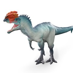 RECUR 1/48 Dilophosaurus Figure PVC Dinosaur Decor Animal Model Adult Gift Toys