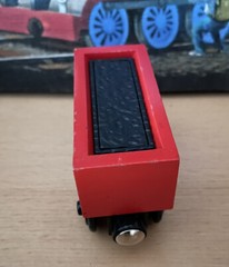 Authentic Learning Curve Wooden Thomas Train RARE Perego Coal Car! VGUC!