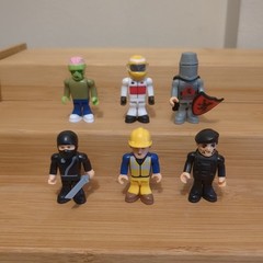 CB Character Building Micro Mini Figures Assorted Series Lot of 18