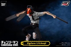 ThreeZero FigZero 1/6 Chainsaw Man Denji Action Figure US SELLER