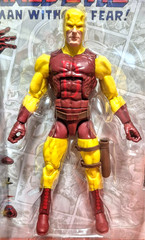 MARVEL LEGENDS UNLIMITED EXCLUSIVE RETRO DAREDEVIL YELLOW ACTION FIGURE MINT