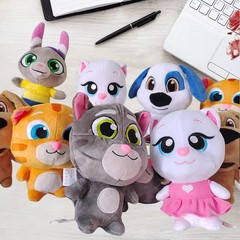 Talking Tom and Friends Plush Toy Cat Dog Cartoon Game Stuffed Animal Doll Set