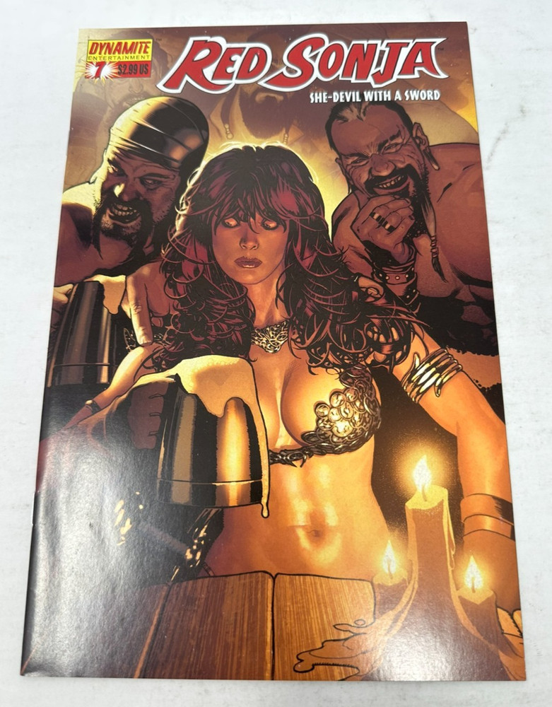 Red Sonja 7 Dynamite Entertainment 2007 JT Krul [NM] Adam Hughes Cover