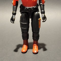 Vintage G.I. Joe KO 1987 Demon Ranger The Masher Red Variant Concept Figure A