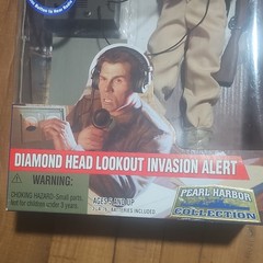 Hasbro G.I. Joe Pearl Harbor Collection Diamond Head Lookout Invasion Alert 2000