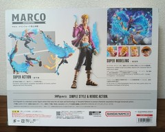 S.H.Figuarts One Piece Marco Action Figure Battle of Marineford Bandai New