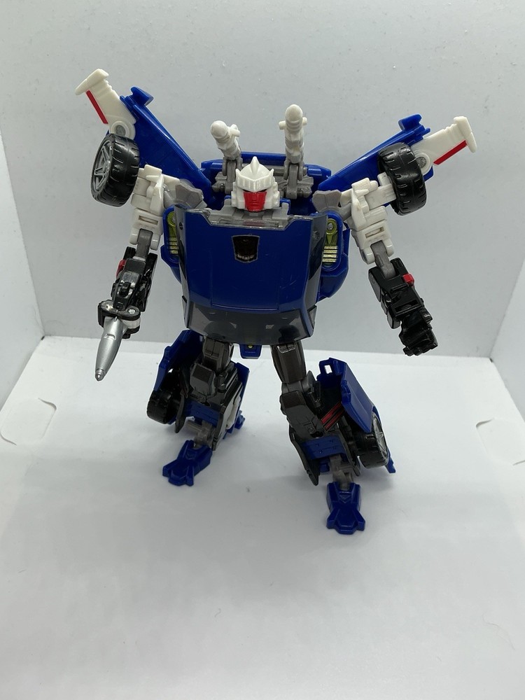 Transformers Reveal The Shield (2010) Turbo Tracks Action Figure COMPLETE