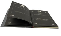 Goldenvalueable Anime Death Note Cosplay Notebook with Feather Pen and Bookmark