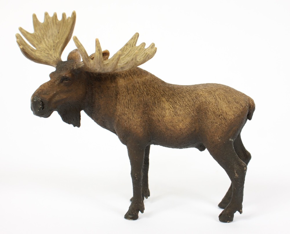 2009 Schleich Animal Figure Bull Moose D-73527