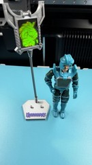 Hasbro Visionaries Figure Display Stand With Logo. Figure Not Included