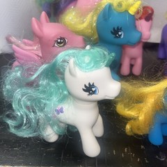 My Little Pony Style Ponies Colorful Unicorns Various Sizes Lot of 13
