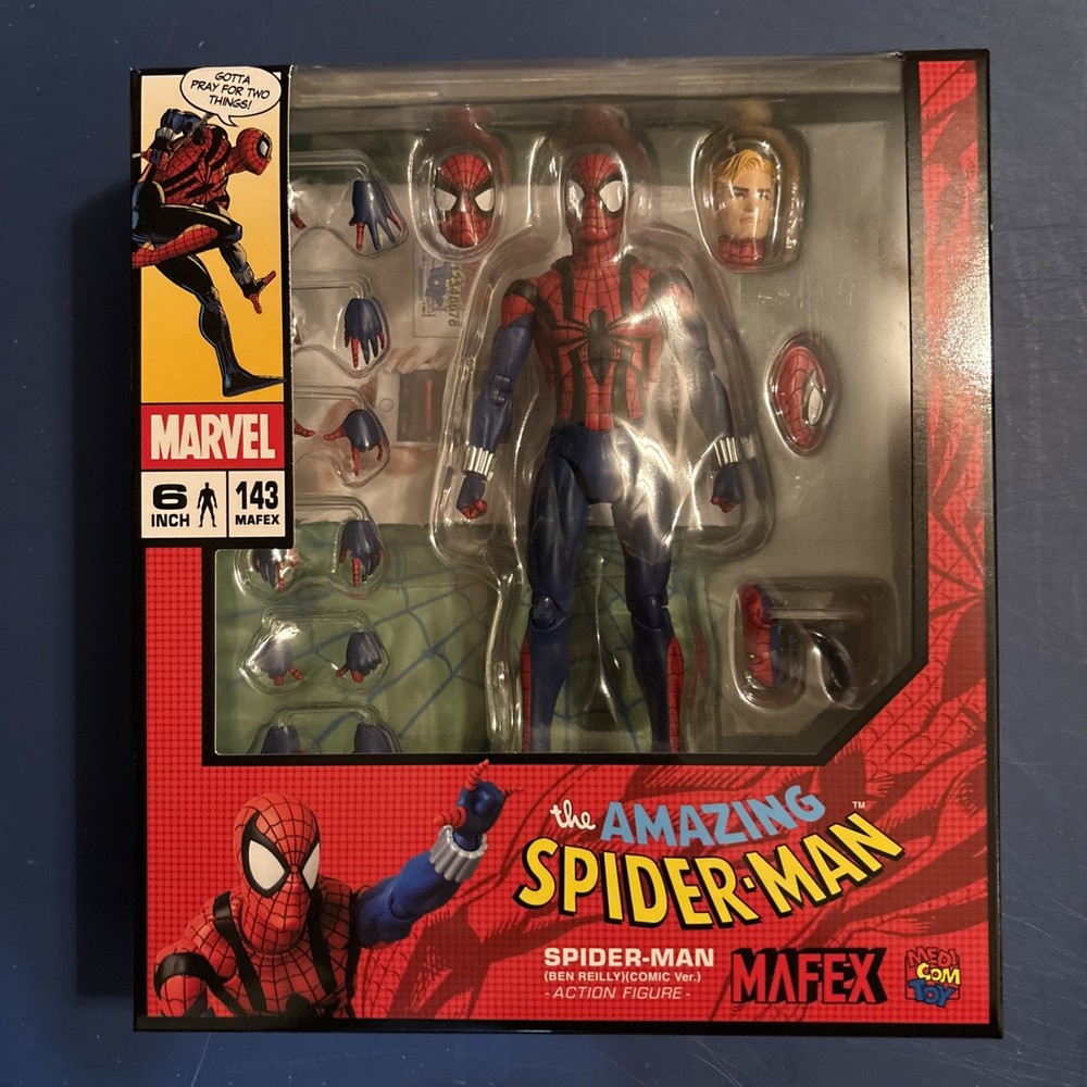 Medicom MAFEX 143 The Amazing Spider Man Ben Reilly