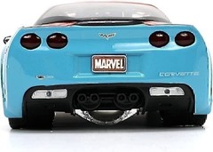 Jada Toys Marvel Doctor Strange 1:24 2006 Chevy Corvette Z06 Die-Cast Car…