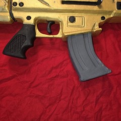 Life-size Fortnite Legendary GOLD SCAR EVA Cosplay Prop Replica Assault Rifle