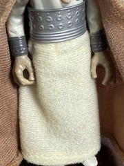 VINTAGE STAR WARS ROTJ RETURN OF THE JEDI 1983 SQUID HEAD ORANGE BROWN CAPE READ