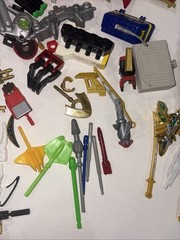 Power Rangers Parts And Weapons Lot And Others 90s Toys Parts