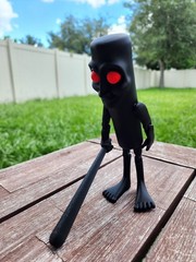 DARK Tung Tung Sahur – Italian Brainrot Limited Edition Physical Figure Toy