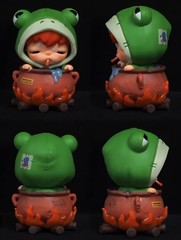 Popmart – Hirono – Tamed Wildgrass Series Figure. NEW – BOILING FROG -US seller
