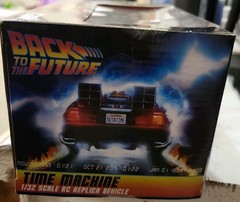 NECA Back To The Future 1:32 Scale Delorean Time Machine Remote Control RC Car