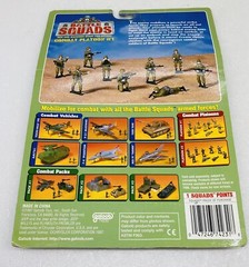 Rare 1997 Galoob BATTLE SQUADS Combat Platoon #1 Military Pack Sealed 10