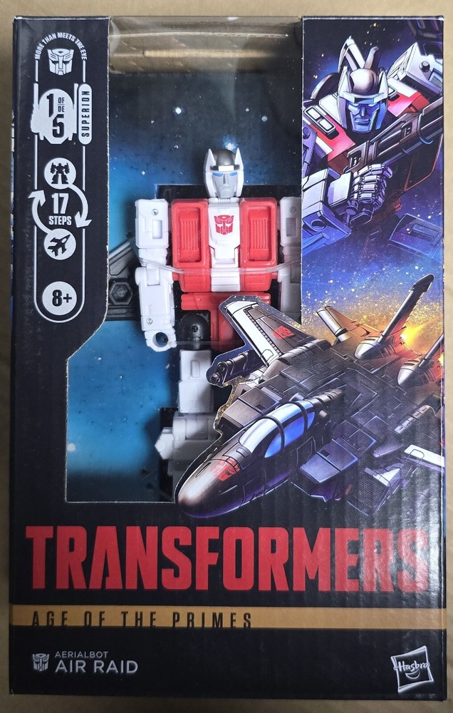 Transformers Age of the Primes Deluxe Class Aerialbot Air Raid Figure IN STOCK