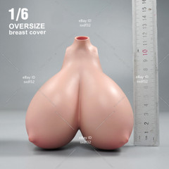 1/6 Female Breast Cover Big Huge Replacement Model For 12”PH TBL Figure Body