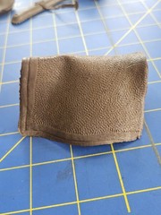 Original Vintage Marx Johnny West Brown Saddle Rifle Knife Blanket Accessory Lot