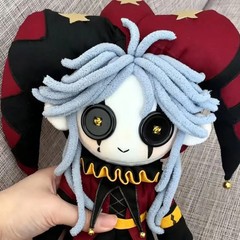 The Freak Circus Pierrothe Harlequin Clothes Dress Up 25CM Plushies Figures