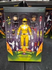 Super7 ULTIMATES! Mighty Morphin Power Rangers Set of 11 White, Green, Red, Bulk