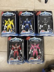 Bandai Power Rangers Space Full Set of 5 Action Figures New Sealed