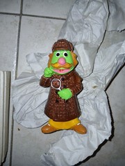 1978 Sesame Street Sherlock Hemlock Ceramic NOS New NRFB
