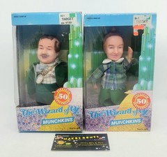 Lot Of 2 – 1988 Multi-Toys Corp. The Wizard of Oz Munchkin dolls – READ!