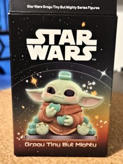 POP MART Star Wars Grogu Tiny But Mighty Series FORCE MEDITATION Figure OPEN BOX