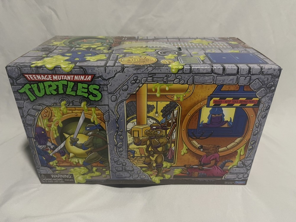 Teenage Mutant Ninja Turtles Classic Sewer Lair Edition 6 Action Figure Set