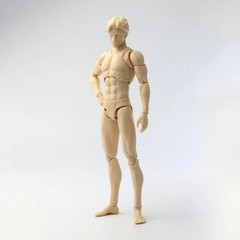 US Mirrfig 1/12 Male Super Flexible Moveable Thin Joint Body Model For 6″ Figure