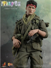 Hot Toys Mms135 1/6 Platoon Chris Taylor Charlie Sheen Action Figure