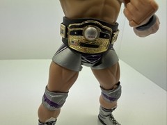 NWA World Title Championship Belt TNA Jeff Jarrett Figure Marvel Toys 2005