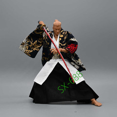 1/12 Scale 6″ Action Figure Samurai Warrior Costume romankey Clothes Model